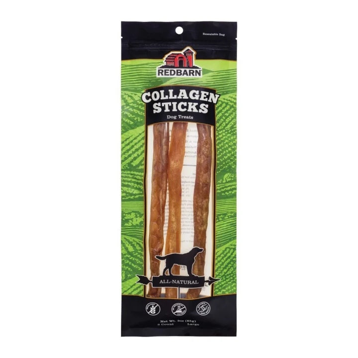 Redbarn Collagen Stick Dog Treat Large 3ct (Pack of 2)