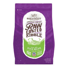 Stella & Chewys Cat Kibble - Raw Coated Cage Free Duck Recipe 2.5Lbs (Pack of 2)