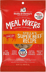 Stella And Chewys Dog Freeze-Dried Meal Mixer Stellas Beef 1oz. (Case Of 8) (Pack of 2)