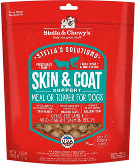 Stella And Chewys Dog Solutions Skin And Coat Support Lamb And Salmon 4.25oz. (Pack of 2)
