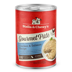 Stella And Chewys Dog Gourmet Pate Puppy Chicken And Salmon 12.5oz. (Case of 12)