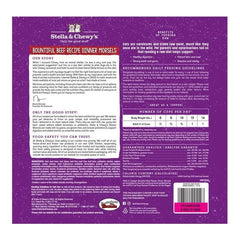 Stella and Chewys Bountiful Beef Freeze Dried Raw Dinner Morsels 18oz. (Pack of 2)