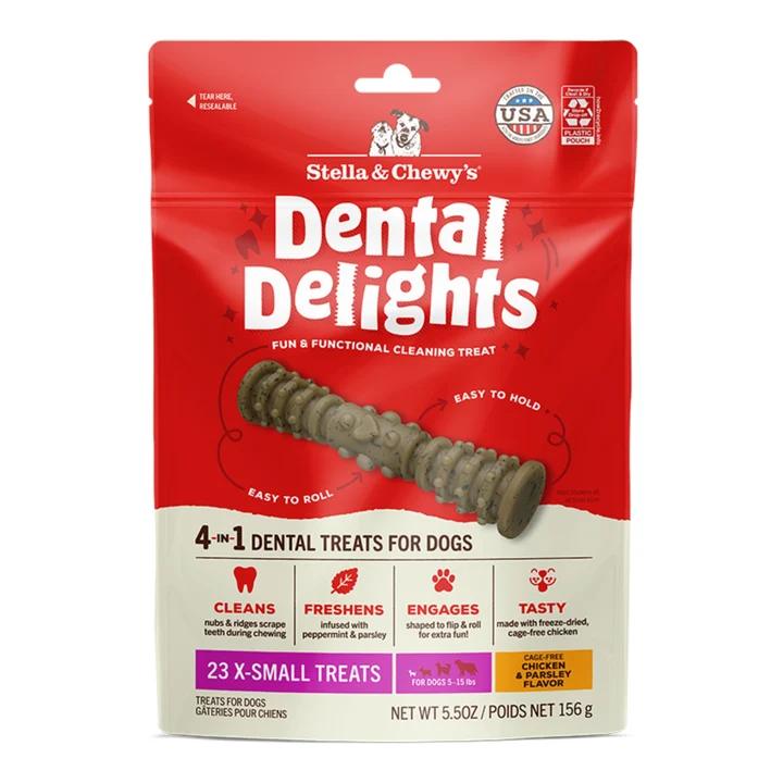 Stella & Chewy's Dog Dental Delights Xsmall 23 Pack (Pack of 2)