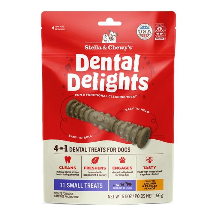 Stella & Chewy's Dog Dental Delights Small 11 Pack (Pack of 2)