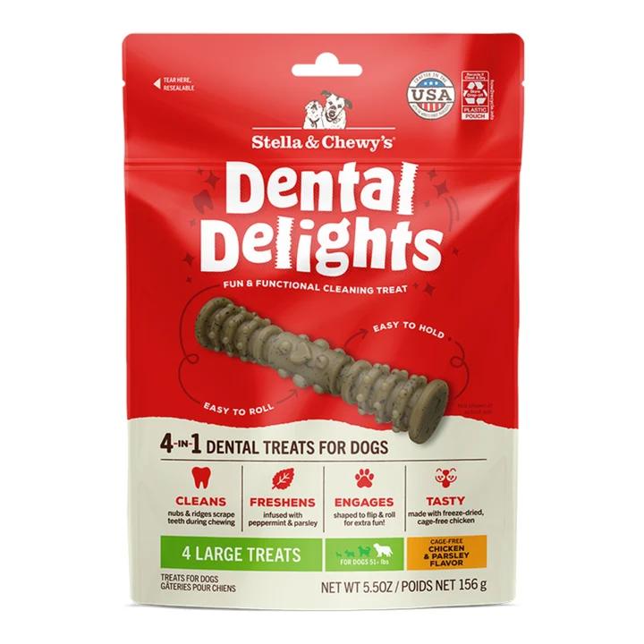 Stella & Chewy's Dog Dental Delights Large (Pack of 2)