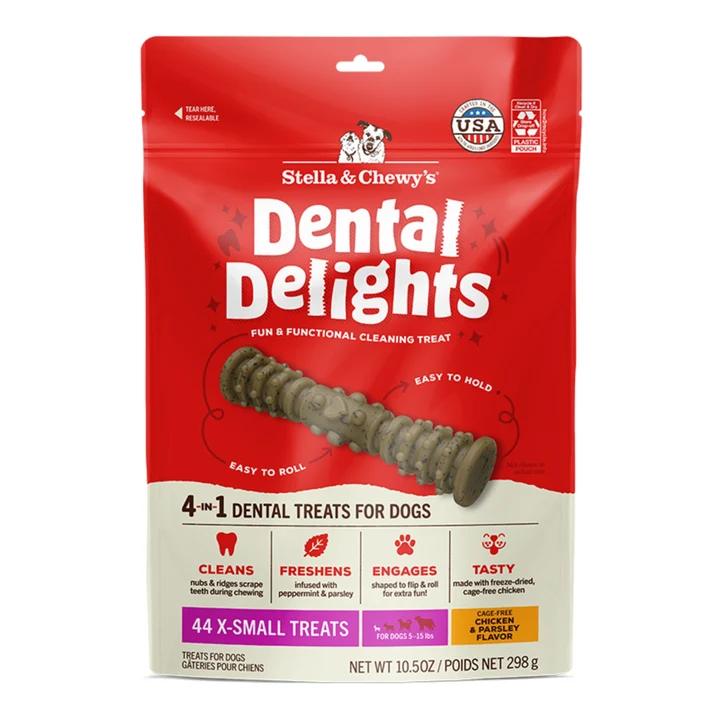 Stella & Chewy's Dog Dental Delights Xsmall 44 Pack (Pack of 2)