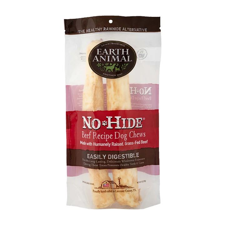 Earth Animal No-Hide Beef 11" 2Pack (Pack of 2)