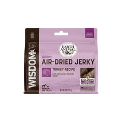 Earth Animal Dog Wisdom Air-Dried Jerky Turkey 4oz. (Pack of 2)
