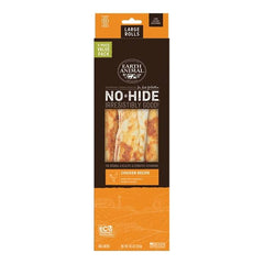 EARTH ANIMAL DOG NO-HIDE CHICKEN ROLLS LARGE VALUE 3 PACK (Pack of 2)