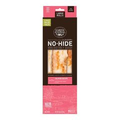 EARTH ANIMAL DOG NO-HIDE SALMON ROLLS LARGE VALUE 3 PACK (Pack of 2)