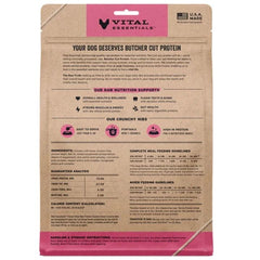 Vital Essentials Dog Freeze-Dried Raw Grain Free Chicken Entree Nibs 14oz.