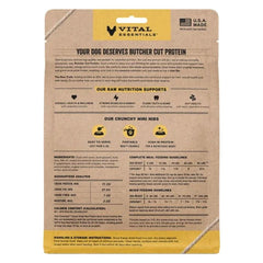 Vital Essentials Dog Freeze-Dried Raw Grain Free Duck Entree Mini Nibs 14oz.