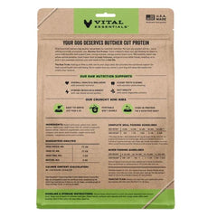 Vital Essentials Dog Freeze-Dried Raw Grain Free Rabbit Entree Mini Nibs 14oz.