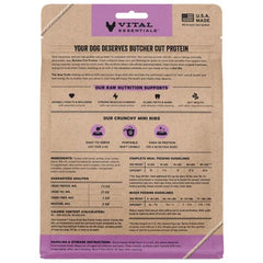 Vital Essentials Dog Freeze-Dried Raw Grain Free Turkey Entree Mini Nibs 25oz.