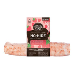 EARTH ANIMAL DOG NO HIDE ROLLS STRAWBERRIES & CREAM MEDIUM 10 COUNT