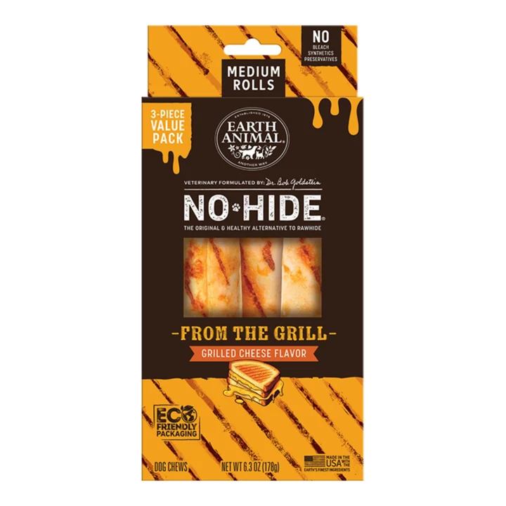 Earth Animal Dog No - Hide From The Grill Grilled Cheese Rolls Medium Value Pack - 3 Pack (Pack of 2)