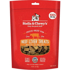 Stella And Chewys Dog Freeze-Dried Treat Beef Liver 3oz. (Pack of 2)