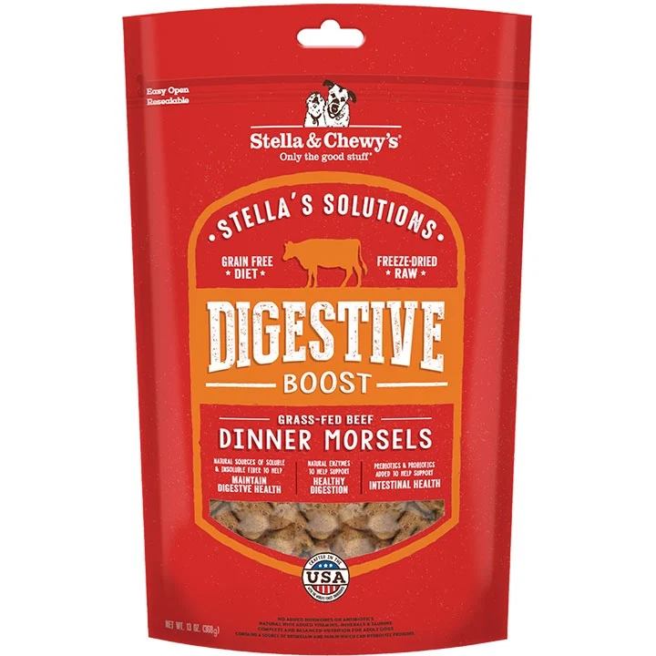 Stella And Chewys Dog Solutions Digestive Boost Beef 13 oz. (Pack of 2)