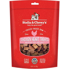 Stella And Chewys Dog Freeze-Dried Treat Chicken Hearts 11.5oz. (Pack of 2)
