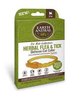 Earth Animal Herbal Flea and Tick Collar For Cats (Pack of 2)
