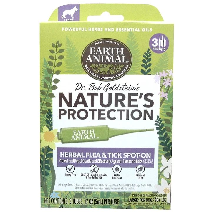 Earth Animal Dog Nupro Spot-On Flea And Tick Large (Pack of 2)