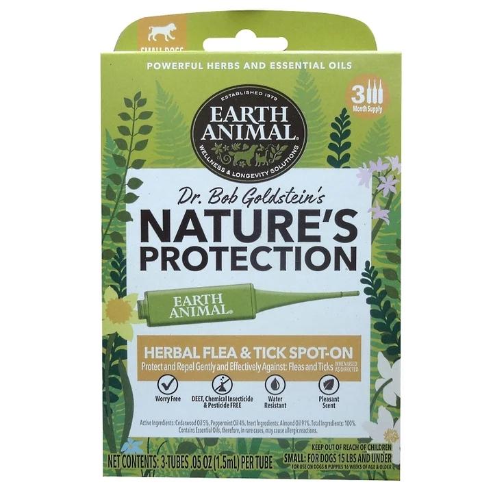 Earth Animal Dog Nupro Spot-On Flea And Tick Small (Pack of 2)