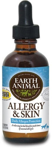 Earth Animal Allergy And Skin Remedy 2oz. (Pack of 2)