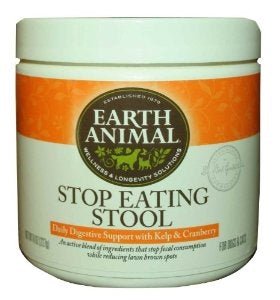 Earth Animal Stop eating Stool 8oz. (Pack of 2)
