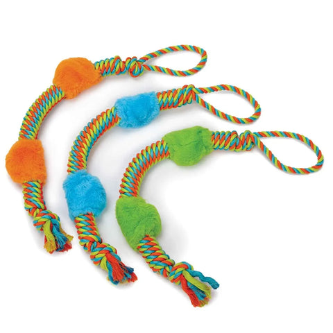 Chomper Plush Rope Tug Dog Toy