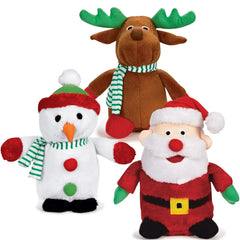 Zanies Holiday Musical Reindeer Dog Toys