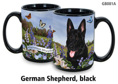 German Shepherd White - Garden Party Fun Mug 15 oz