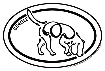 Beagle - K-Line Euro Magnet