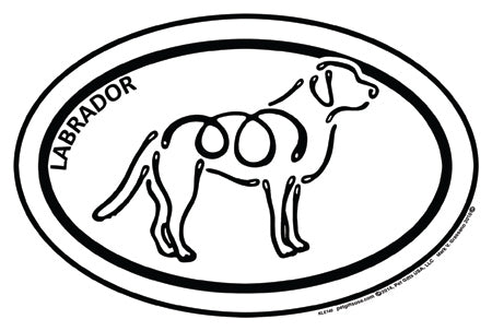 Labrador Retriever - K-Line Euro Magnet