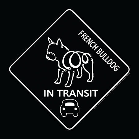 French Bulldog - K-Line In Transit Magnet