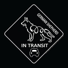 German Shepherd - K-Line In Transit Magnet