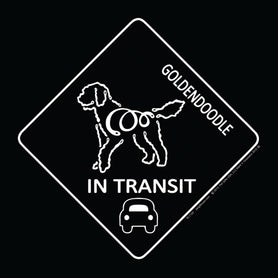 Goldendoodle - K-Line In Transit Magnet