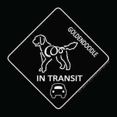 Goldendoodle - K-Line In Transit Magnet