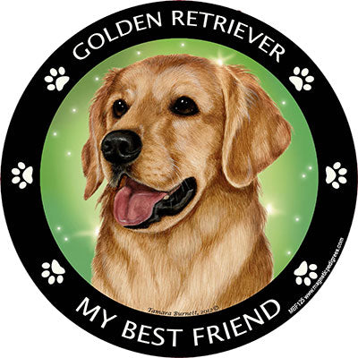 Golden Retriever - My Best Friends Magnet