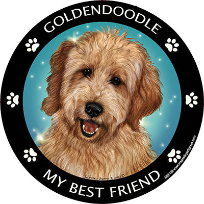Goldendoodle - My Best Friends Magnet