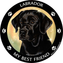 Labrador Retriever (Black) - My Best Friends Magnet