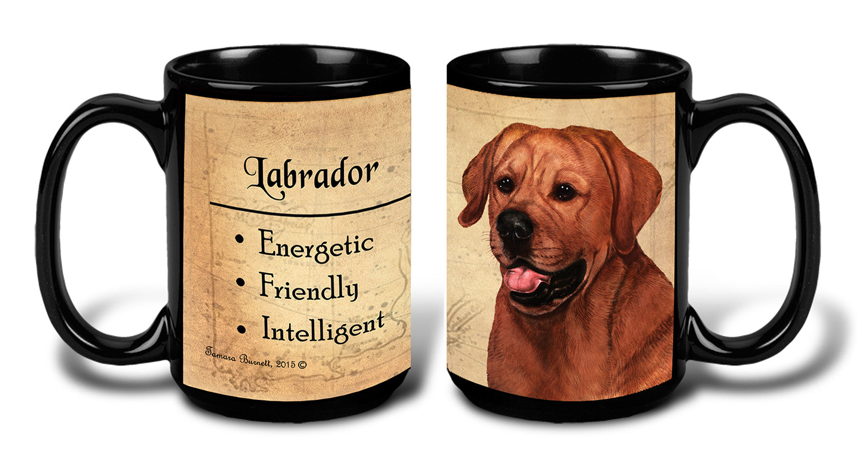 Labrador Retriever English (Red) - My Faithful Friends Mug 15 oz
