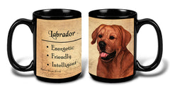 Labrador Retriever English (Red) - My Faithful Friends Mug 15 oz