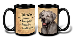 Labrador Retriever (Silver) - My Faithful Friends Mug 15 oz