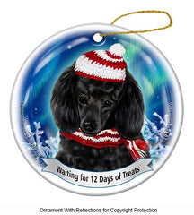 Poodle Black Series 5 Christmas Ornament