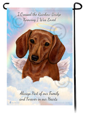 Dachshund SH Red Memorial Flag