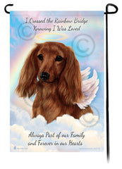 Dachshund LH Red Memorial Flag
