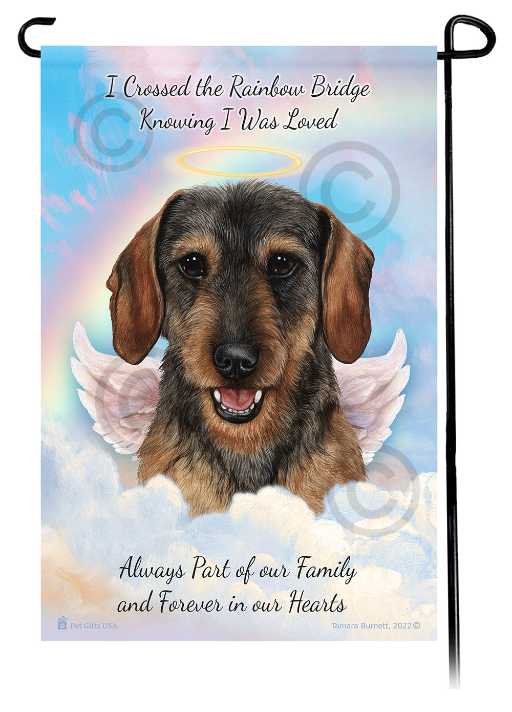 Dachshund WH Wild Boar Memorial Flag