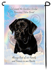 Labrador Black English Memorial Flag