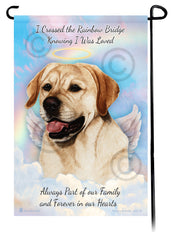Labrador Yellow English Memorial Flag