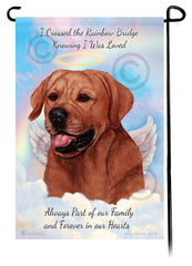 Labrador Red English Memorial Flag